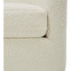Oscy Swivel Chair Vegan Shearling White MCN-KQ-1015-24