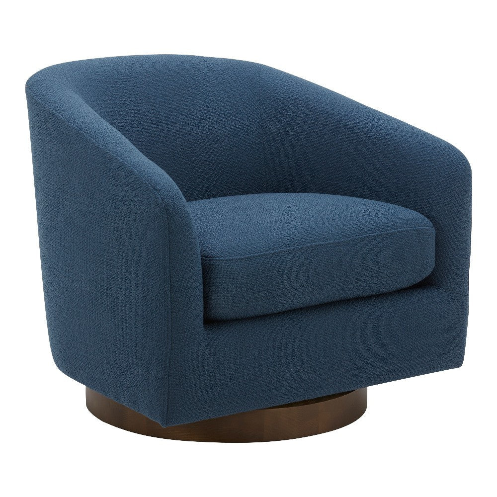Oscy Swivel Chair Dark Atlantic Blue MCN-KQ-1015-26