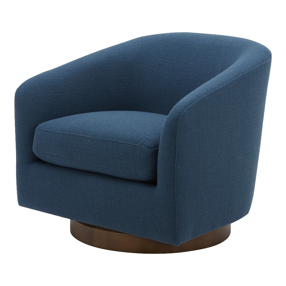 Oscy Swivel Chair Dark Atlantic Blue MCN-KQ-1015-26