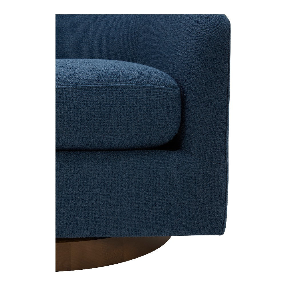 Oscy Swivel Chair Dark Atlantic Blue MCN-KQ-1015-26