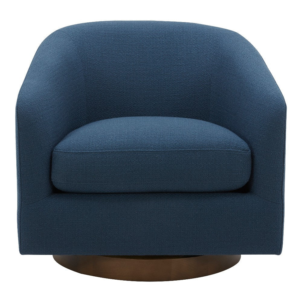 Oscy Swivel Chair Dark Atlantic Blue MCN-KQ-1015-26