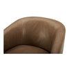 Oscy Leather Swivel Chair Tan MCN-KQ-1015-40