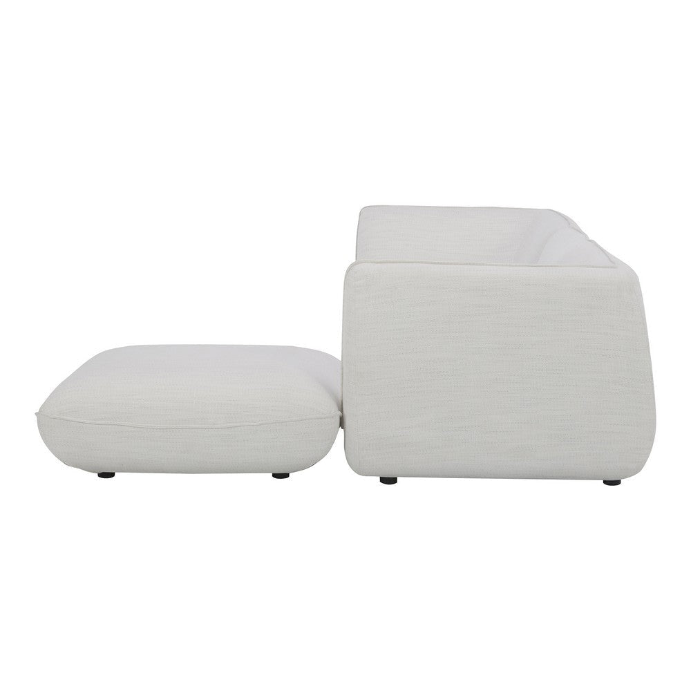 Zeppelin Nook Modular Sectional Salt Stone White