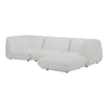 Zeppelin Lounge Modular Salt Stone White