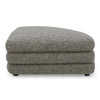 Lowtide Curved Ottoman Stone Tweed MCN-KQ-1033-37