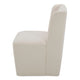 Cormac Rolling Dining Chair Cream