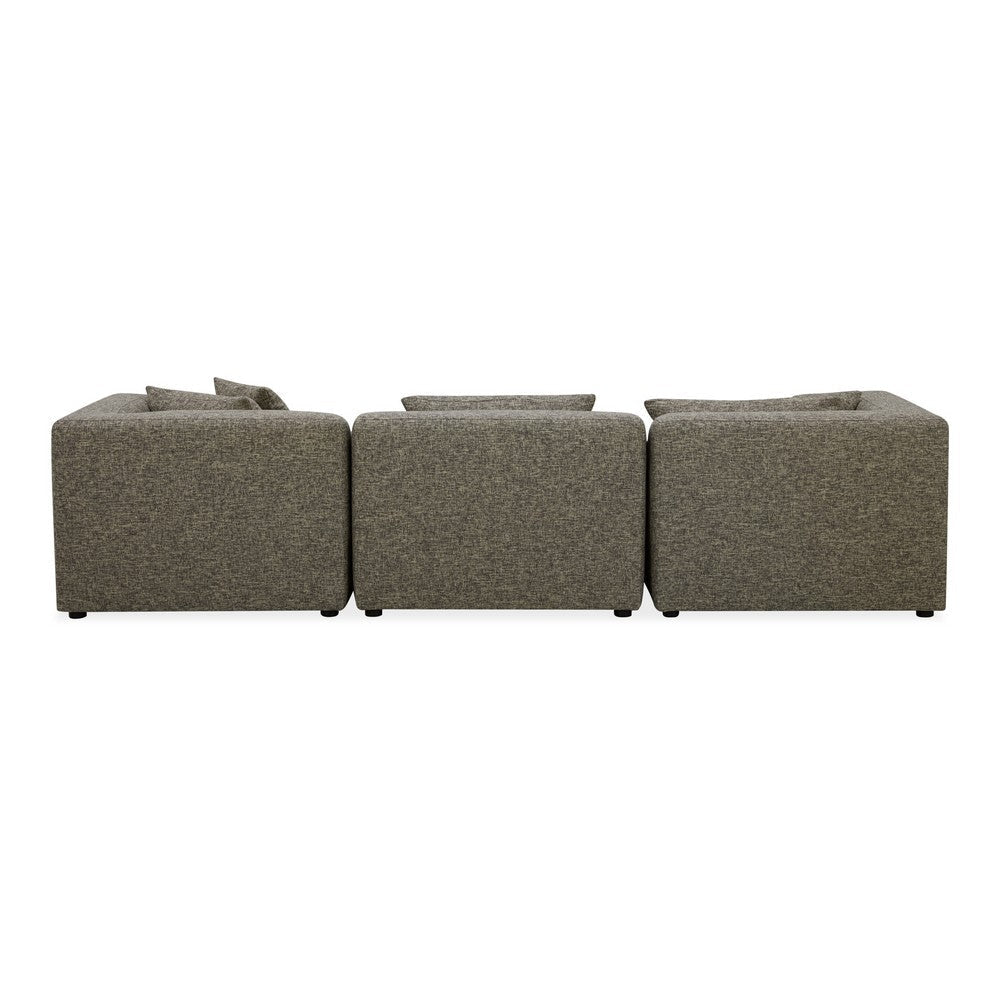 Lowtide Lounge Modular Sectional Stone Tweed MCN-KQ-1037-37