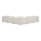 Lowtide Classic L-Shaped Modular Sectional Warm White MCN-KQ-1039-18