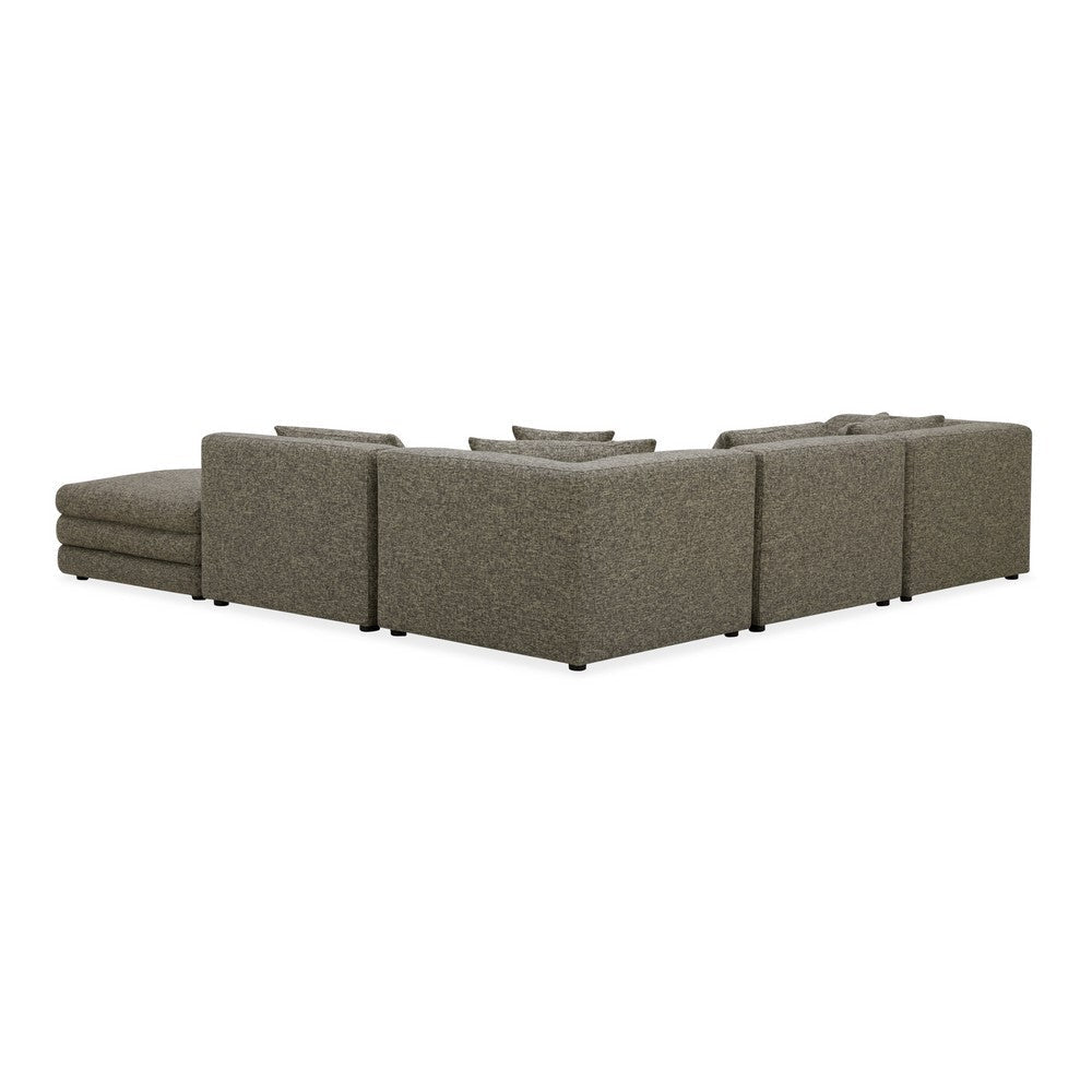 Lowtide Dream Modular Sectional Stone Tweed MCN-KQ-1040-37