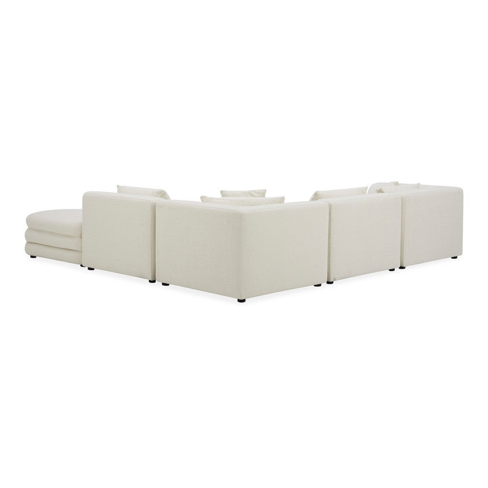 Lowtide Alcove Modular Sectional Warm White MCN-KQ-1042-18