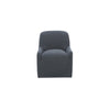 Maisie Rolling Dining Chair Slate Blue