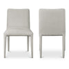 Calla Dining Chair Light Grey - Set Of Two