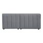 Lyric Nook Modular Sectional Grey MCN-MT-1030-15