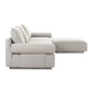 Rosello Lounge Modular Sectional Light Grey MCN-OA-1018-29