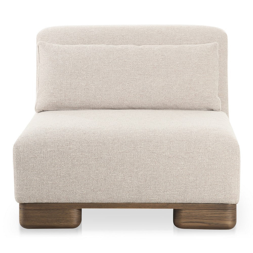 June Slipper Chair Oatmeal