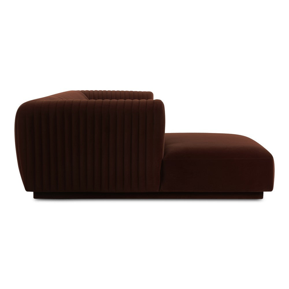 Zandro Left Sectional Warm Brown MCN-OA-1036-03-L-0