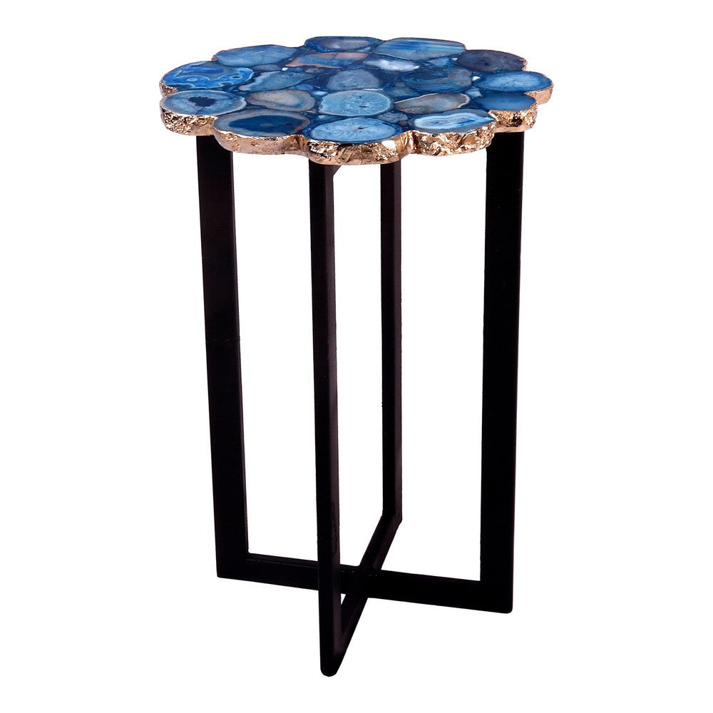 Azul Agate Accent Table