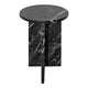 Grace Accent Table Black Marble