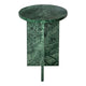 Grace Accent Table Green Marble