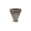 Jade Vase Aged Pewter Cast Aluminum
