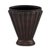 Jade Vase Antique Brass Cast Aluminum