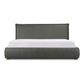 Luzon Queen Bed Slate Vegan Leather