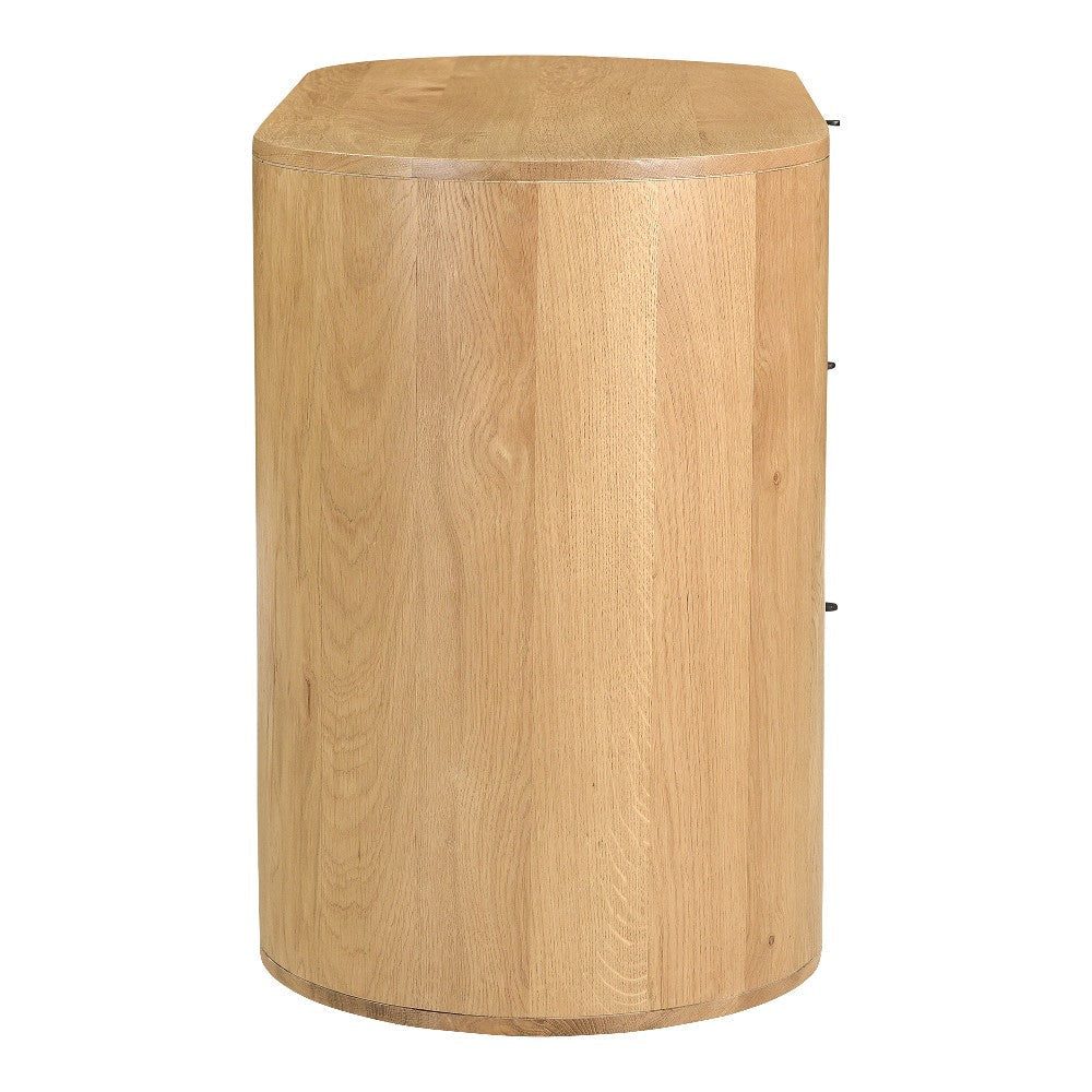 Theo 3 Drawer Nightstand Natural MCN-RP-1056-24