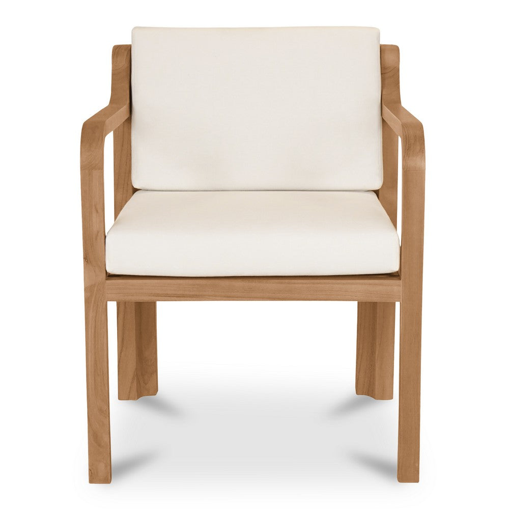 Nellie Outdoor Dining Chair White