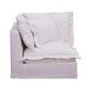 Olivia Corner Chair White