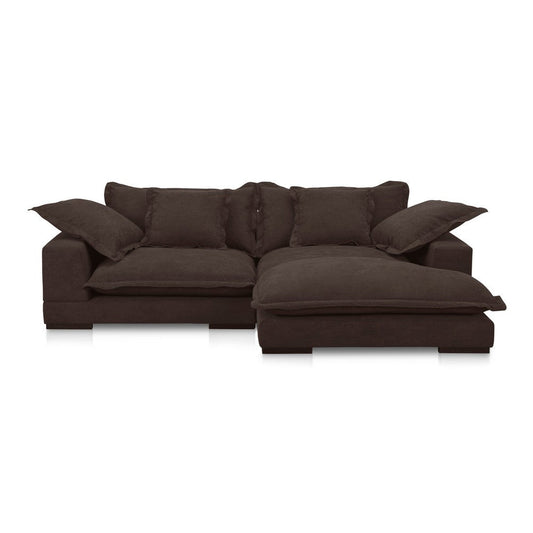 Daydream Sectional Dark Brown