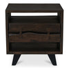 Madagascar Nightstand Dark Brown