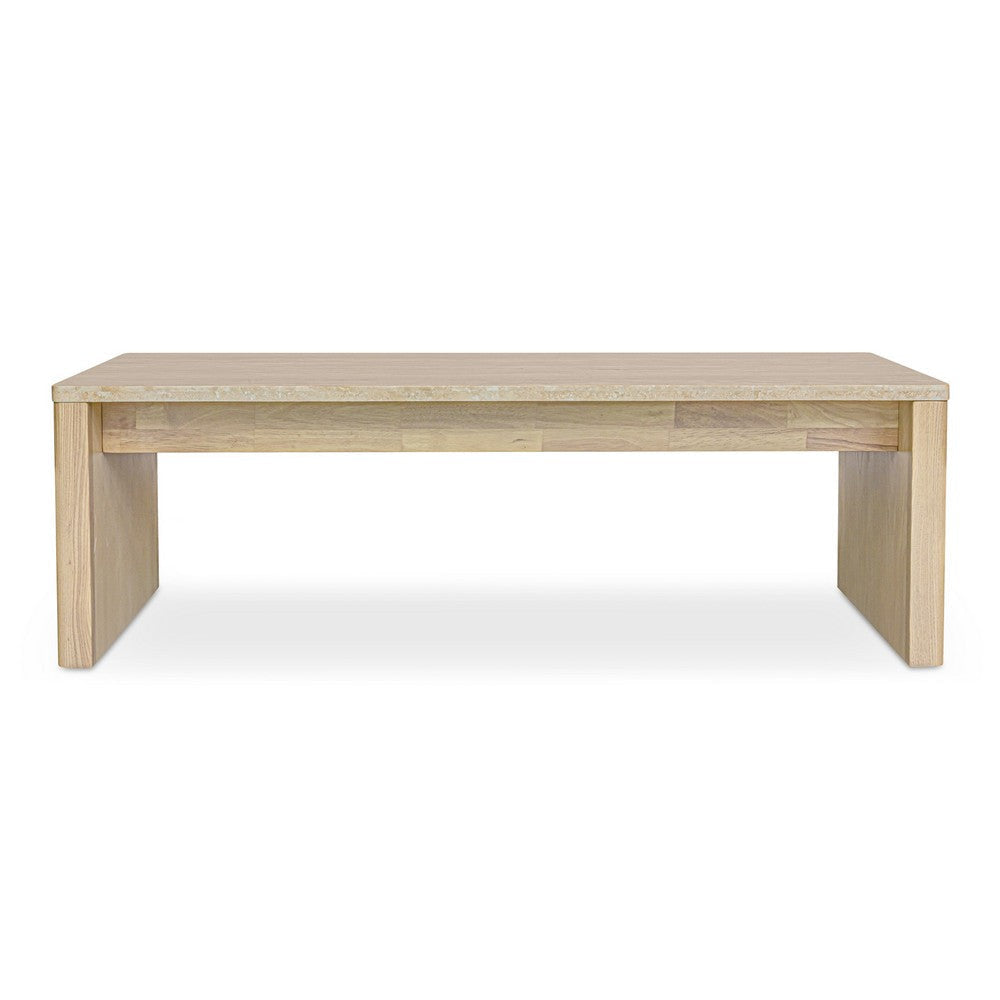 Blake Coffee Table Beige Travertine