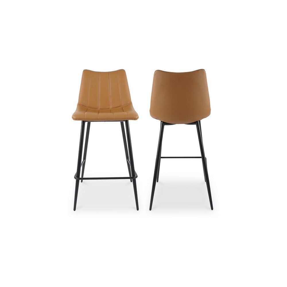 Alibi Counter Stool Tan - Set Of Two MCN-UU-1002-21