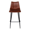 Alibi Barstool Brown - Set Of Two