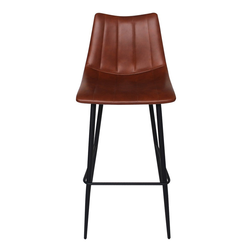 Alibi Barstool Brown - Set Of Two