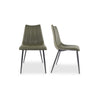 Alibi Dining Chair Dark Green - Set Of Two