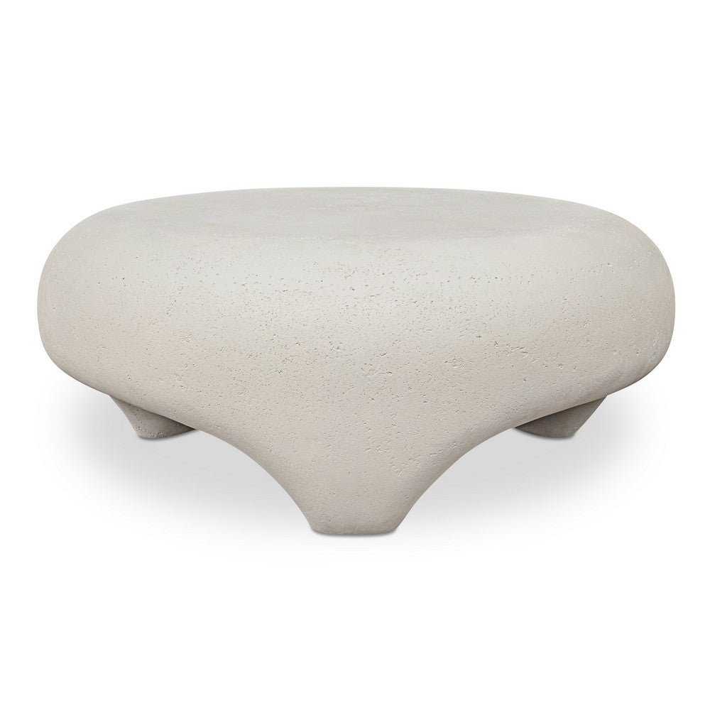 Ines Outdoor Coffee Table White