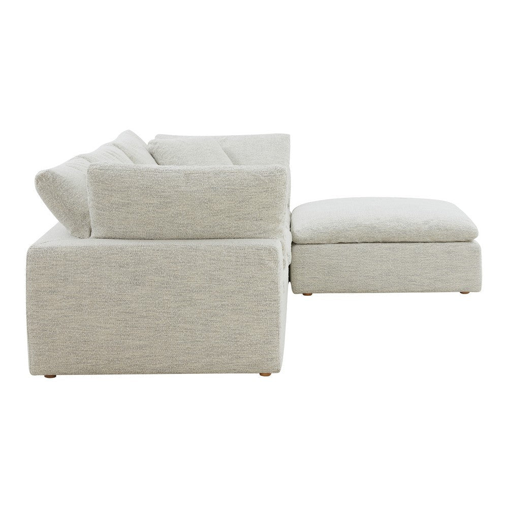 Clay Lounge Modular Sectional Coastside Sand MCN-YJ-1008-49