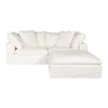 Clay Nook Modular Sectional Cream White