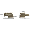 Clay Nook Modular Sectional Desert Sage MCN-YJ-1009-16