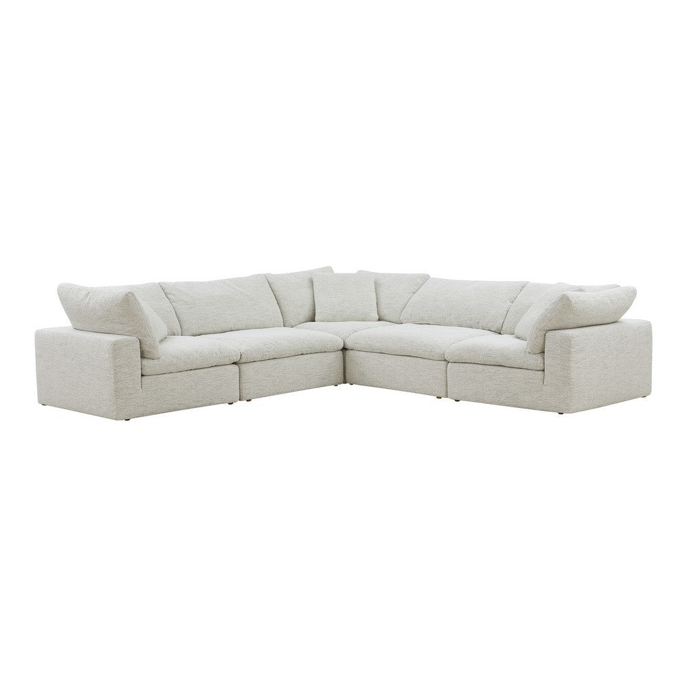 Clay Classic L-Shaped Modular Sectional Coastside Sand