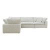 Clay Classic L-Shaped Modular Sectional Coastside Sand MCN-YJ-1010-49