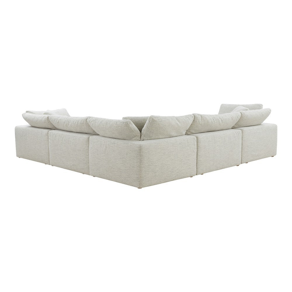 Clay Classic L-Shaped Modular Sectional Coastside Sand MCN-YJ-1010-49