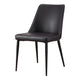 Lula Dining Chair Black Vegan Leather - Set Of Two MCN-YM-1006-02