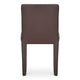 Monte Dining Chair Dark Brown Vegan Leather - Set Of Two MCN-YM-1007-20