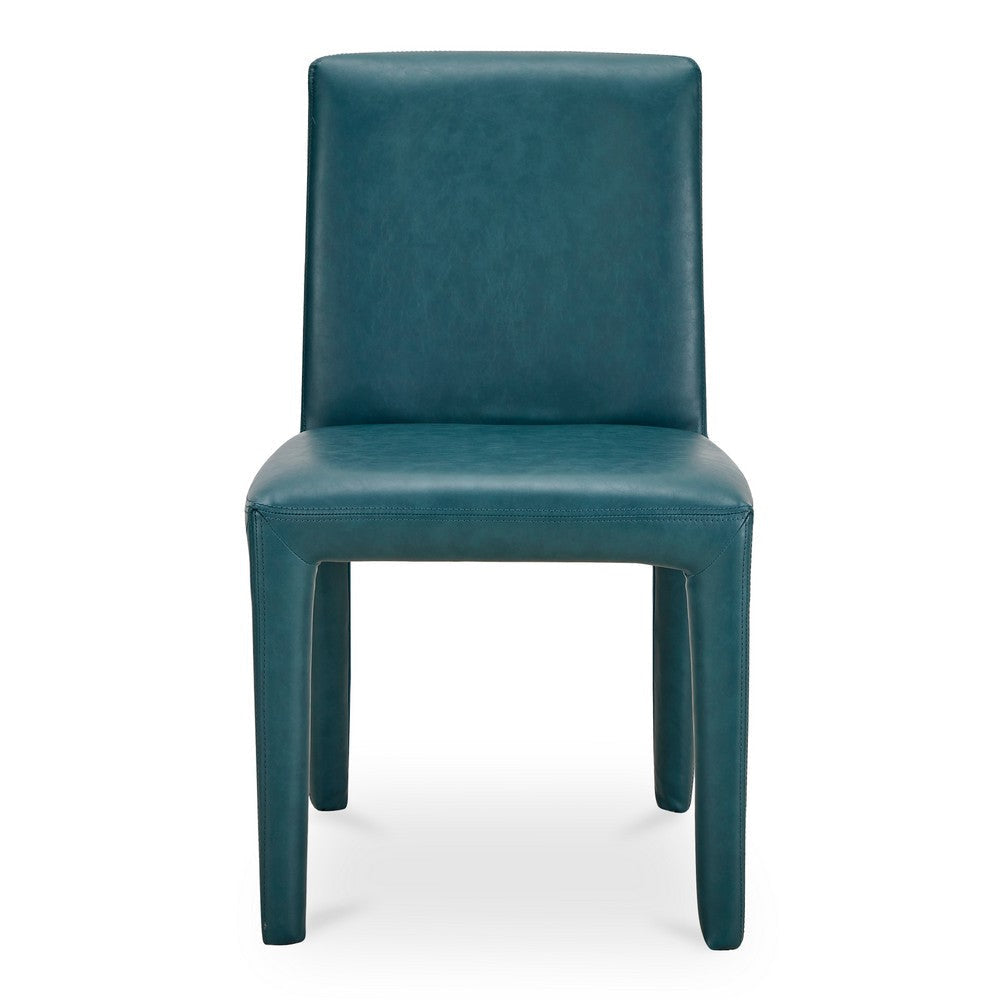 Monte Dining Chair Teal Vegan Leather - Set Of Two MCN-YM-1007-36