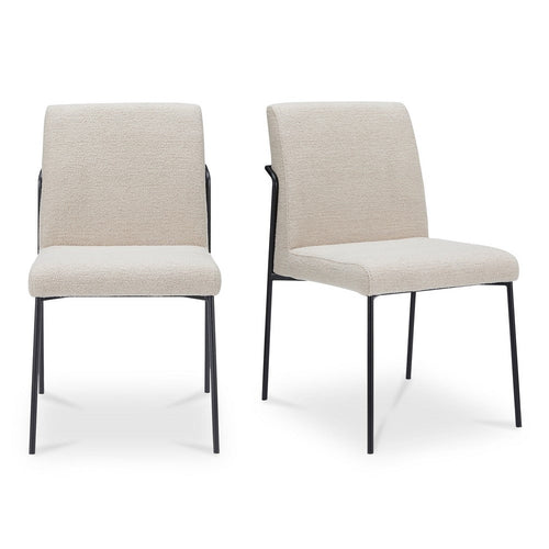 Danny Dining Chair Ivory Set of Two