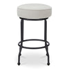 Kelsey Swivel Counter Stool Beige