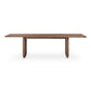 Round Off Dining Table Large Walnut