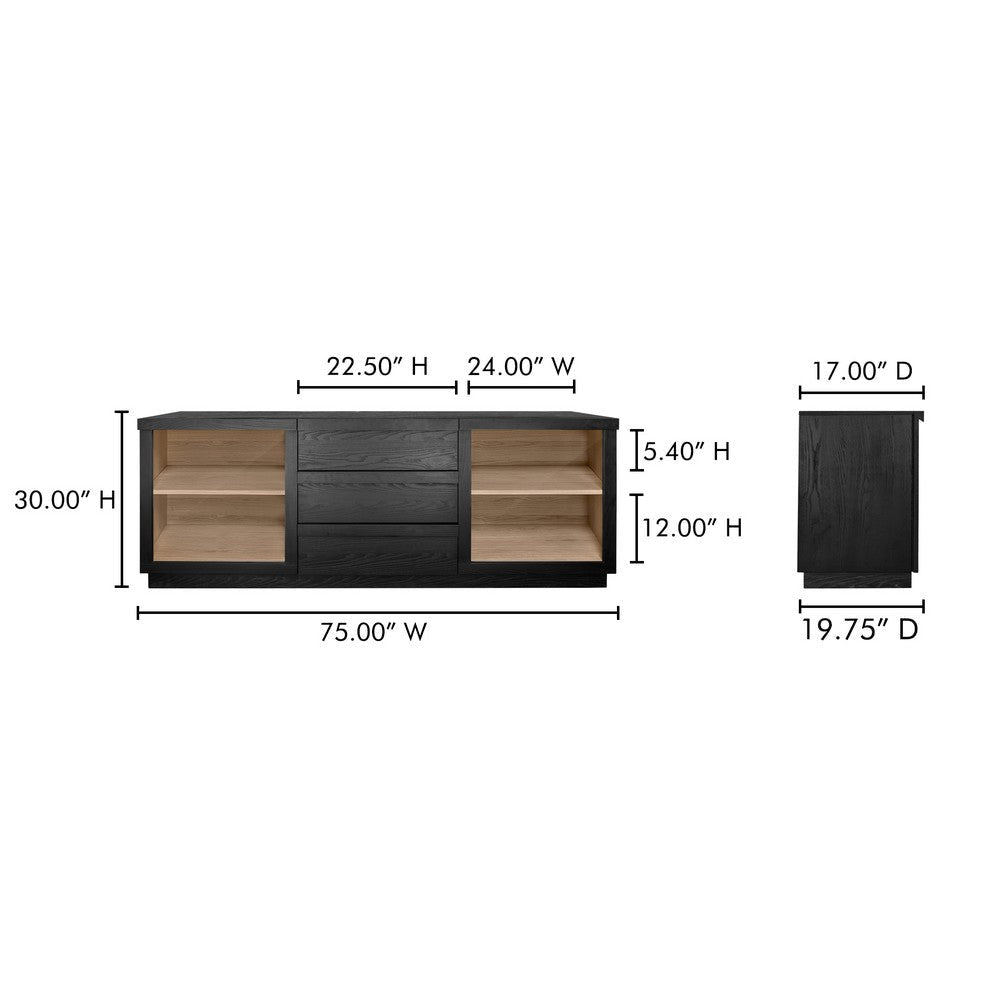 Charlotte Sideboard Black MCN-YR-1019-37